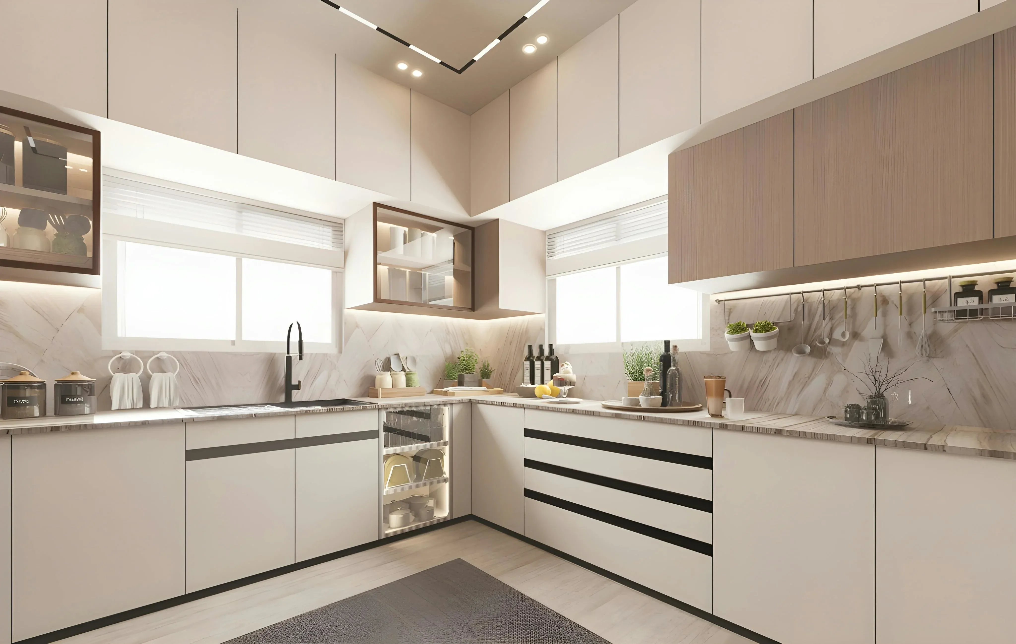 Modular Kitchen Cost Per Sq Ft in Delhi 2025-c17-main
