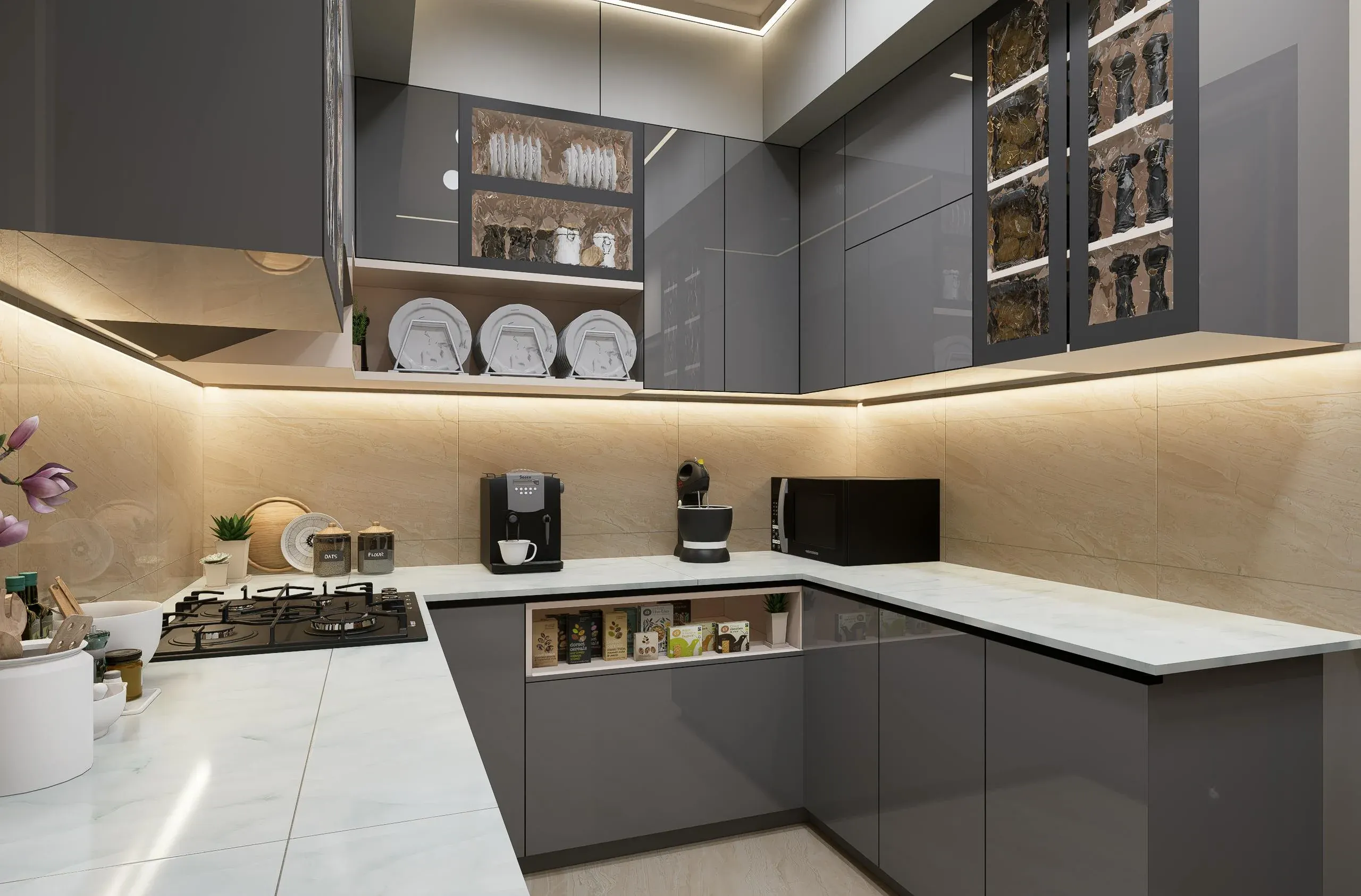 Modular Kitchen Cost Per Sq Ft in Delhi 2025-c17.6